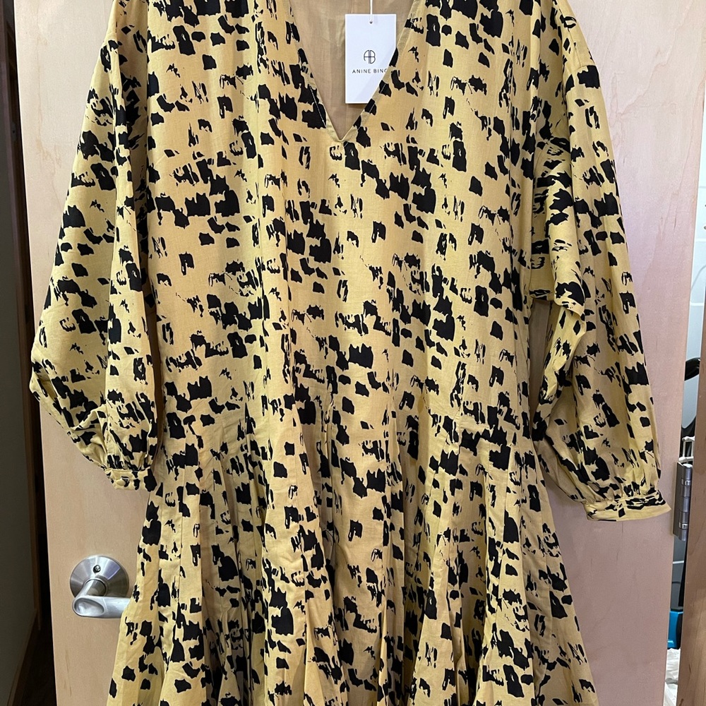 NWT Anine Bing Printed Dress